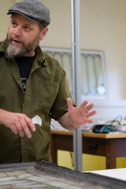 John Wilcox at Willowbank