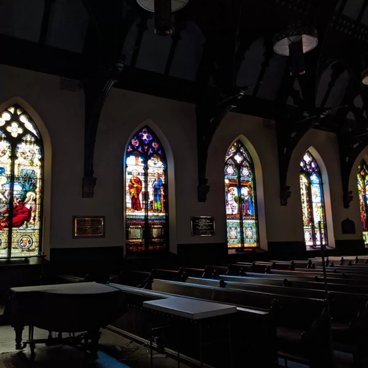 Interior of chapel