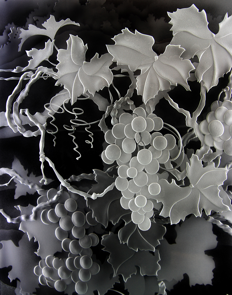 Sandblasting Grapes