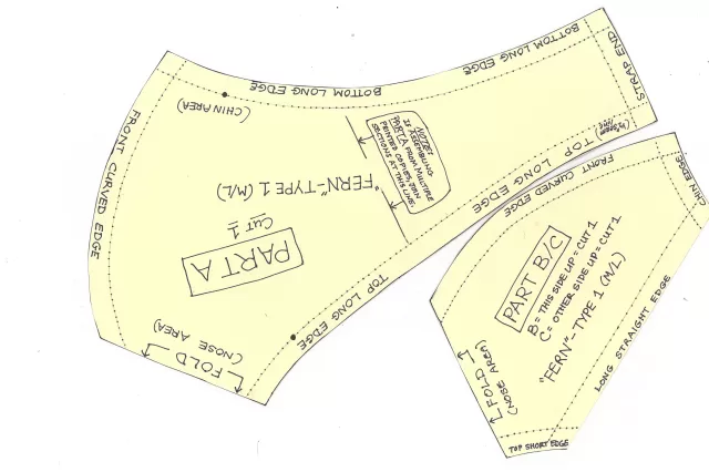 Fern Mask Templates